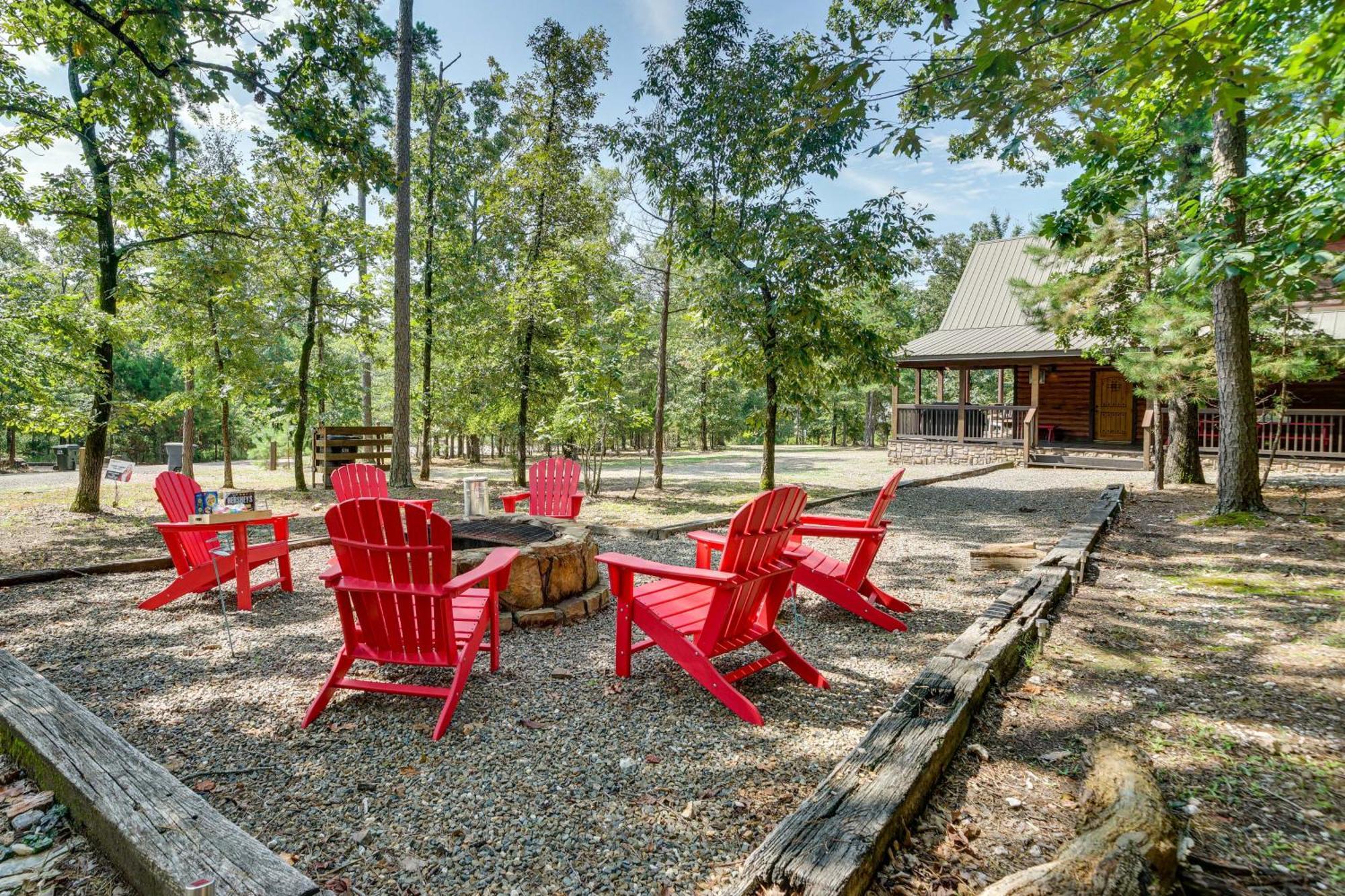 Penny Lane Lodge Broken Bow Cabin Less Than 6 Mi To Lake Exterior photo